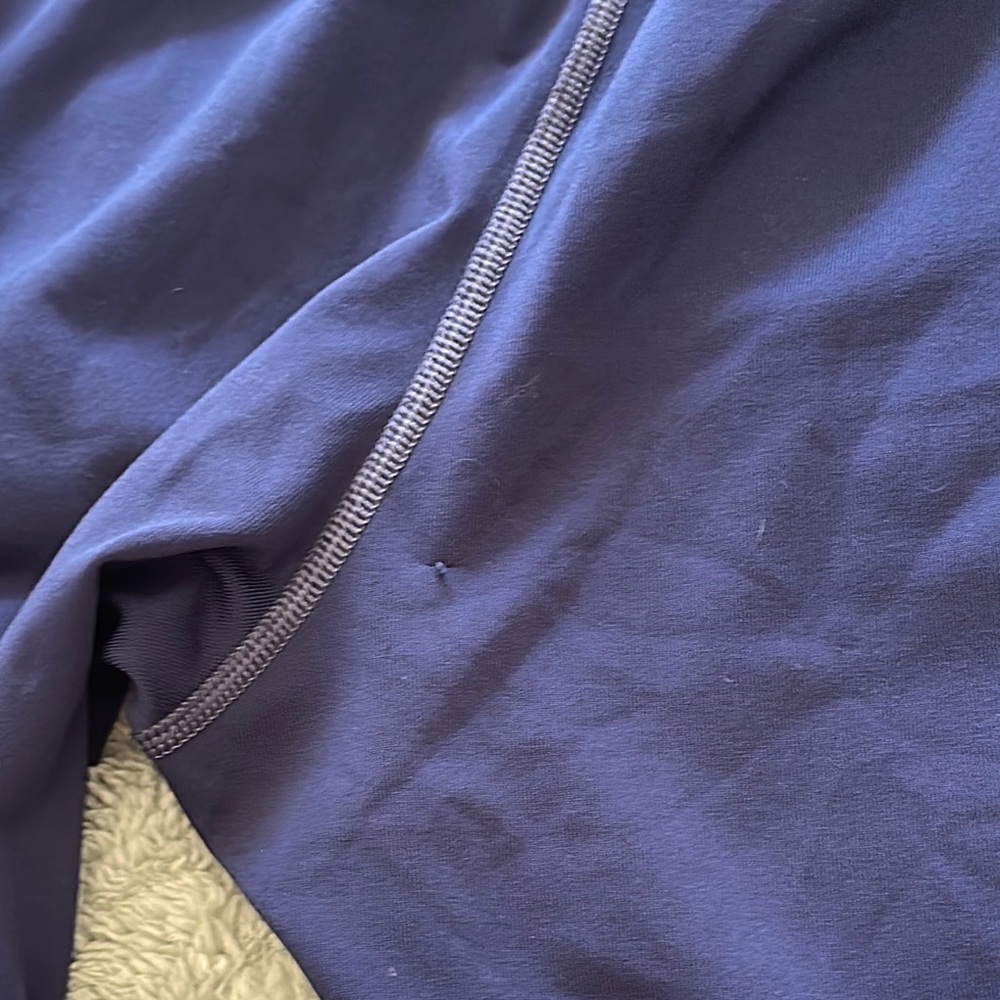 Adidas Blue Sweatpants with Tapered Leg Design - Picture 5 of 7